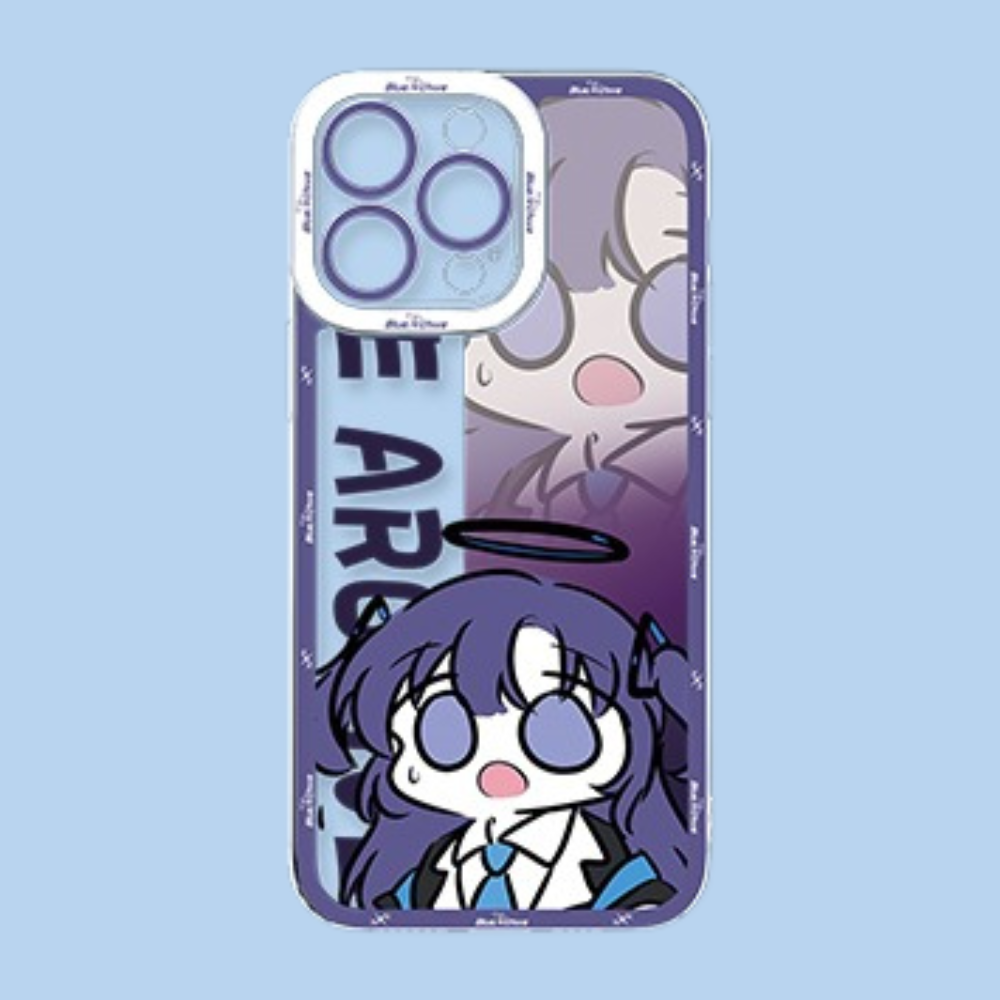 蔚藍檔案天使眼透明防摔軟殼