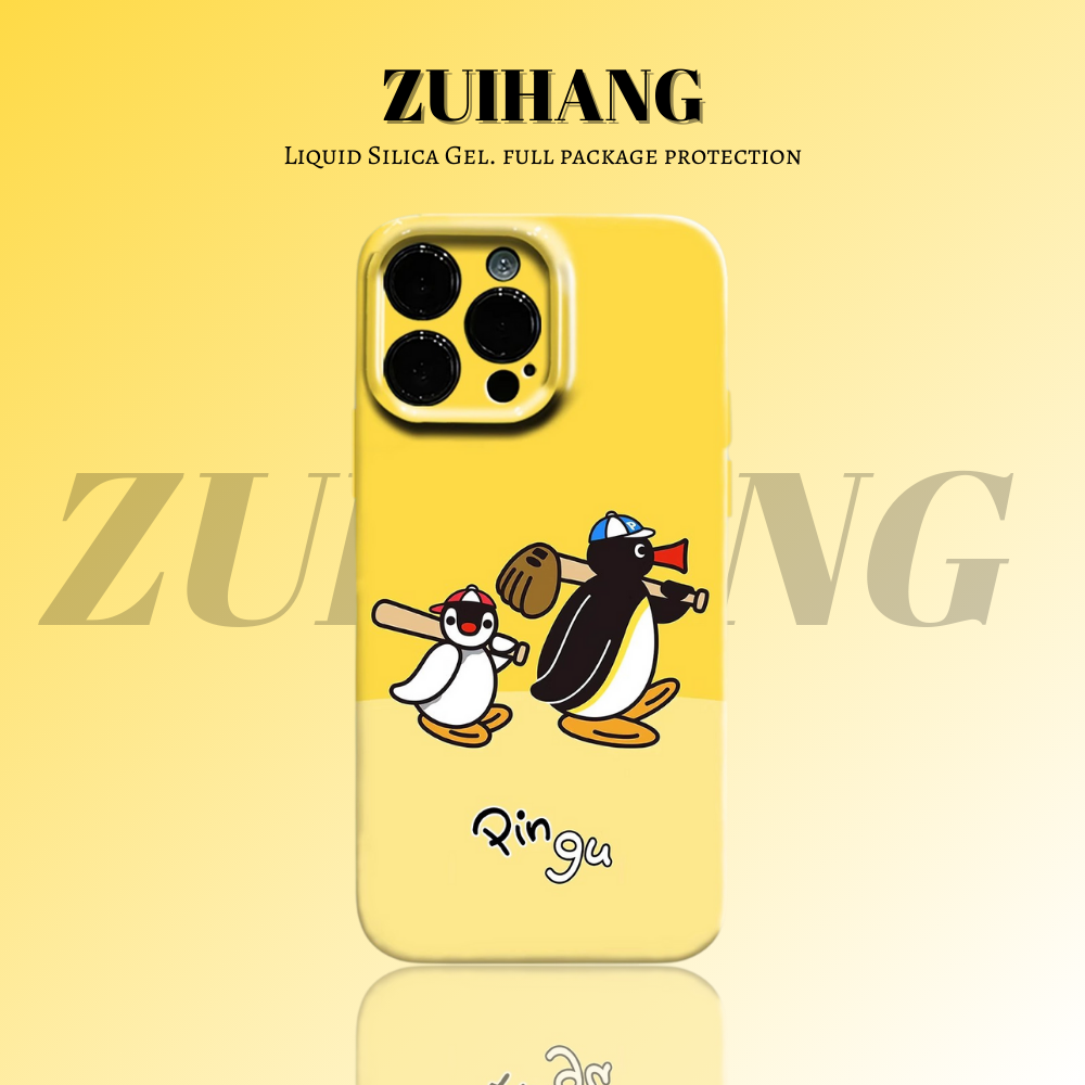 Pingu液態矽膠全包防摔軟殼