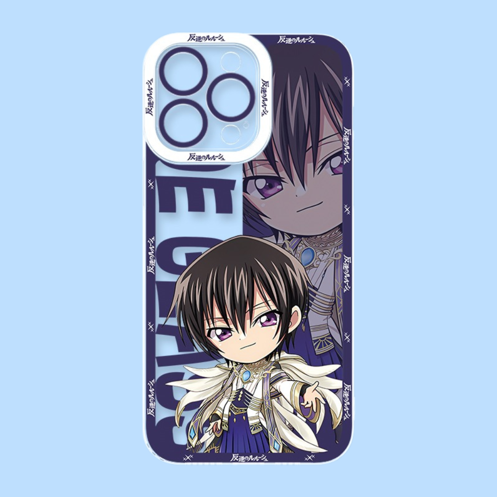 反叛的魯路修天使眼透明防摔軟殼