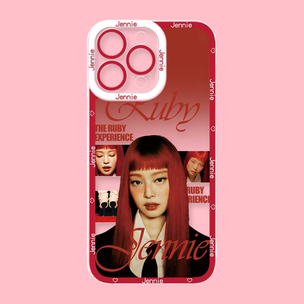 BlackPink天使眼透明防摔軟殼