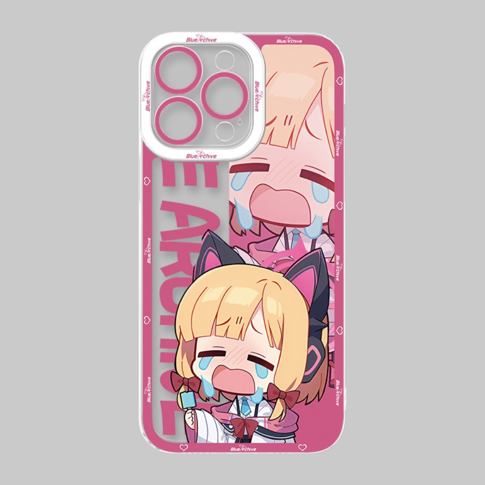 蔚藍檔案天使眼透明防摔軟殼