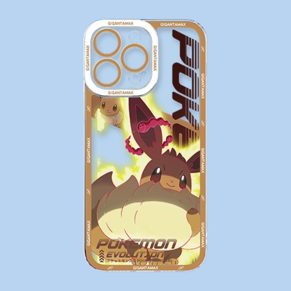 極巨化寶可夢天使眼透明防摔軟殼