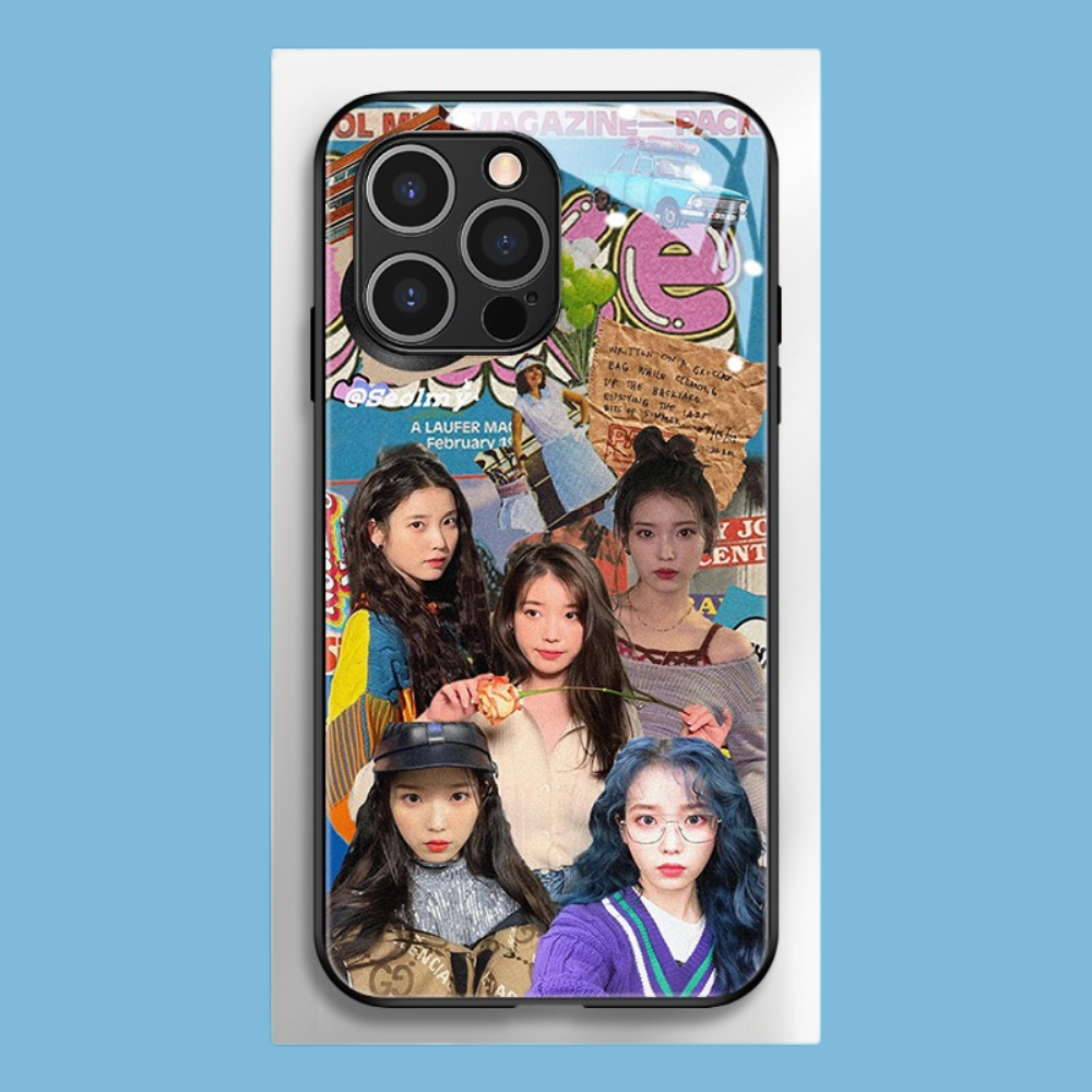 K-Pop新款高清全包防摔玻璃殼