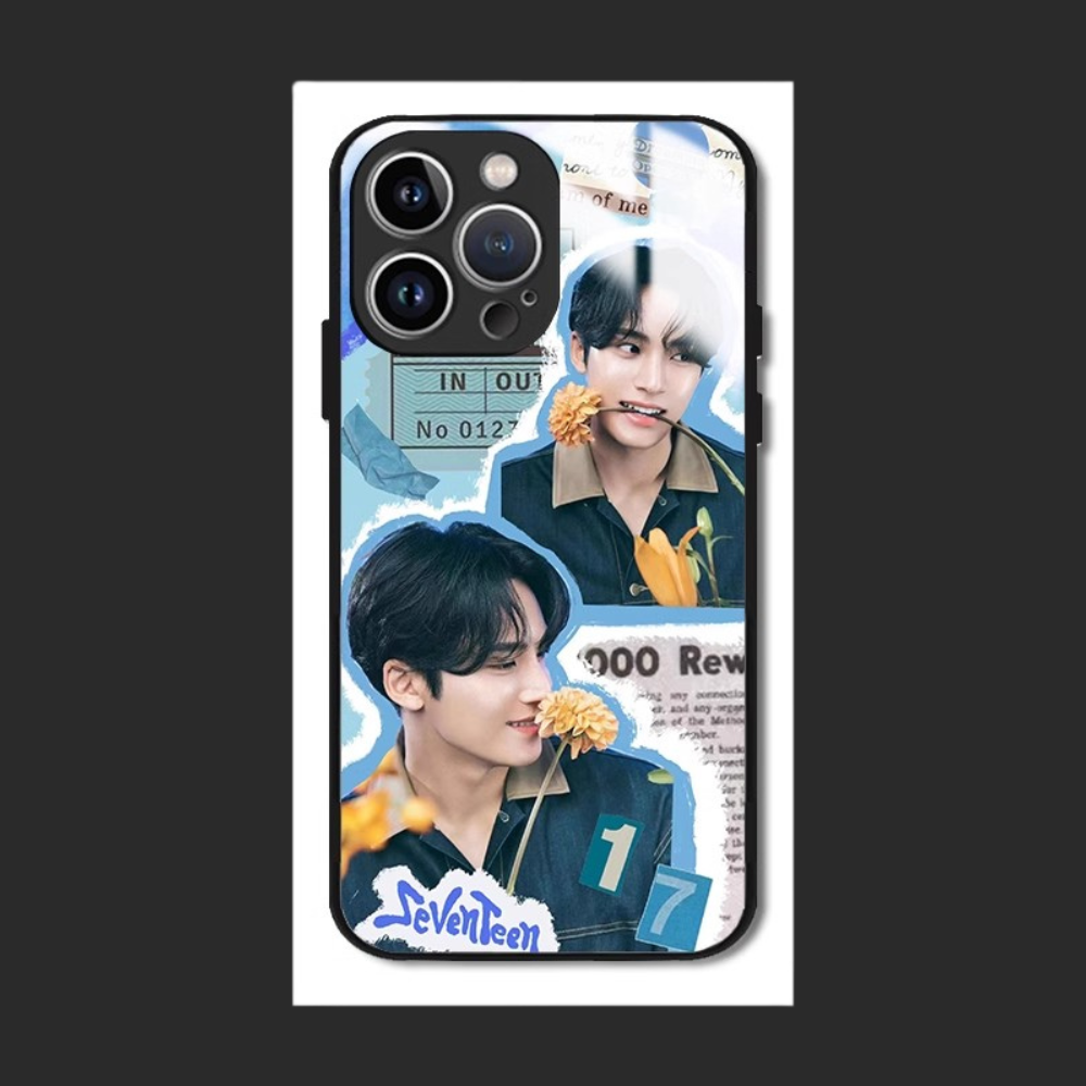 Seventeen新款高清全包防摔玻璃殼