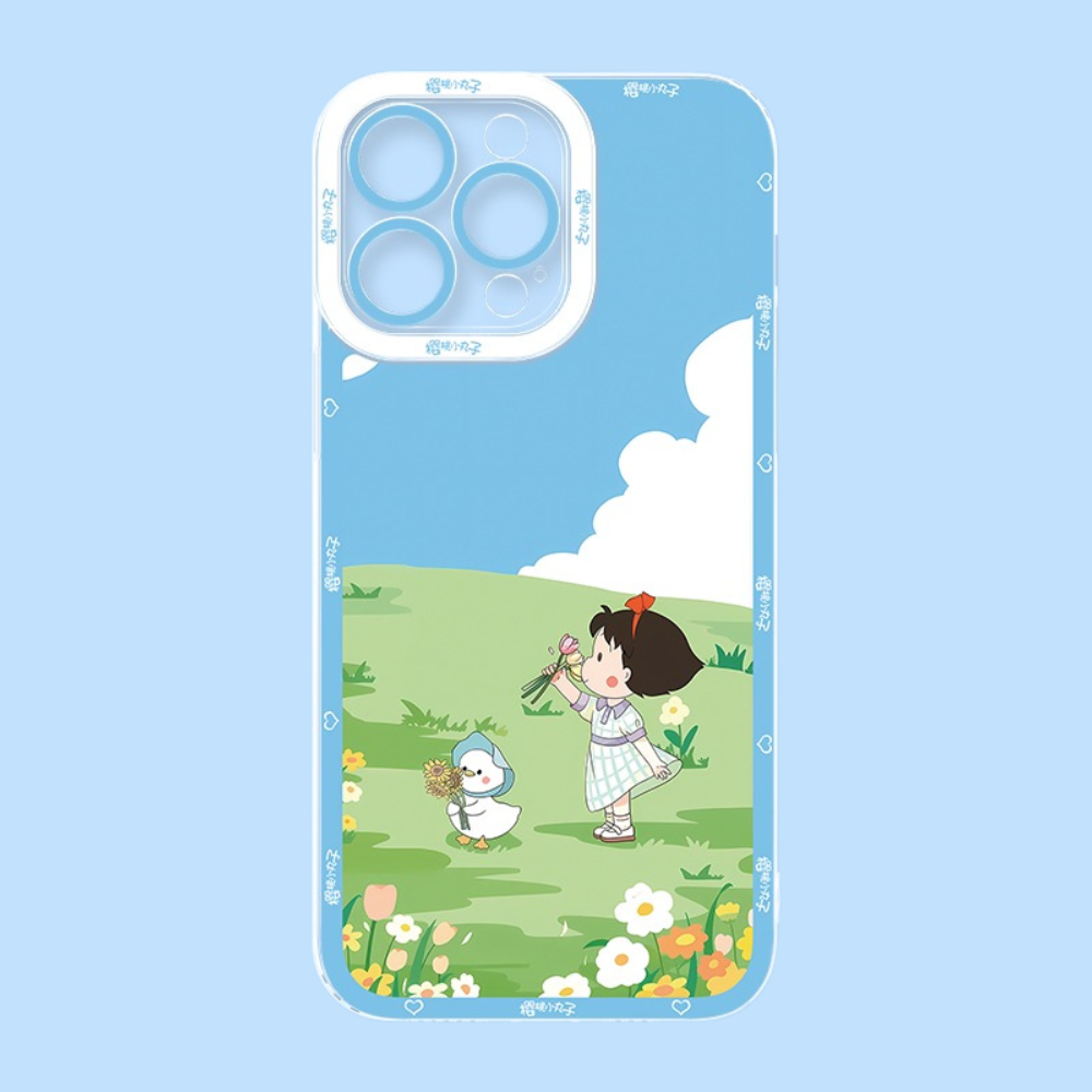 櫻桃小丸子天使眼透明防摔軟殼-ZUIHANG SHOP