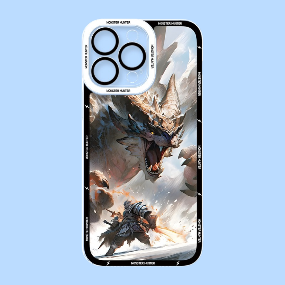 魔物獵人天使眼透明防摔軟殼-ZUIHANG SHOP