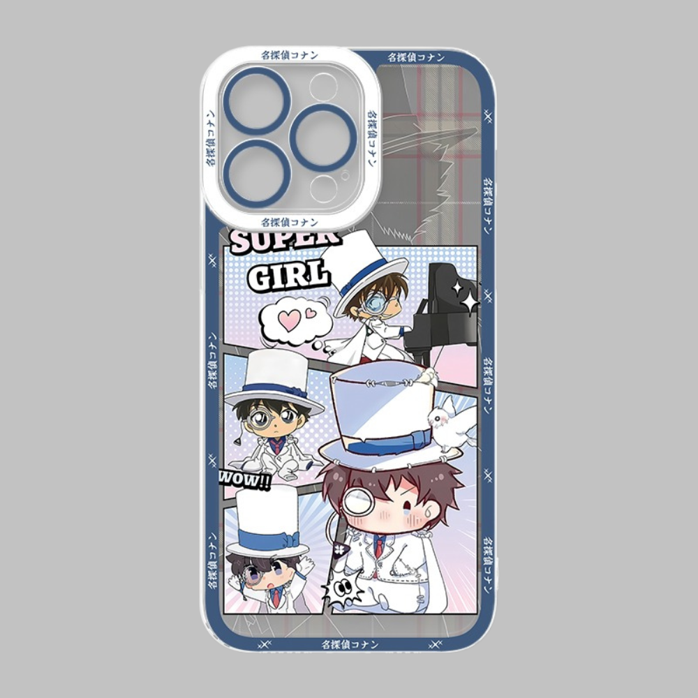 名偵探柯南天使眼透明防摔軟殼