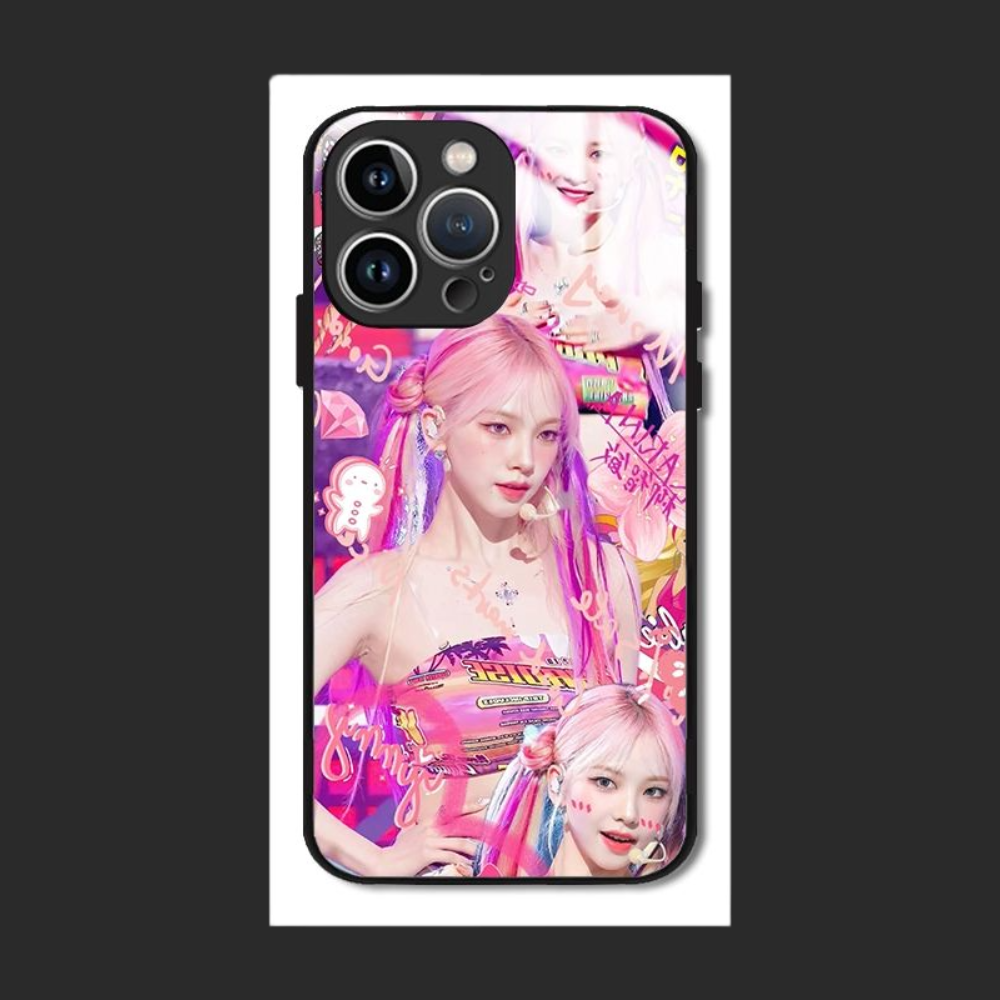 kpop新款高清全包防摔玻璃殼