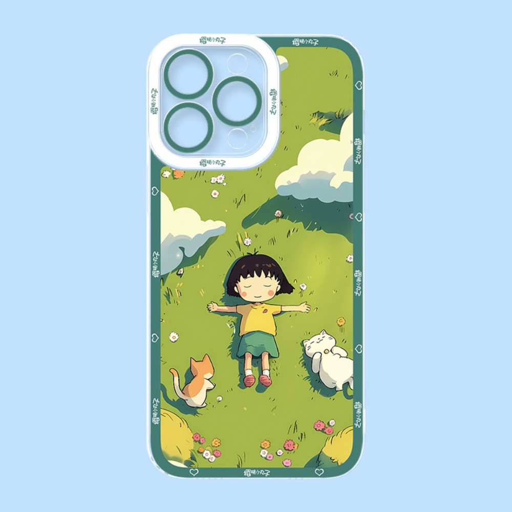 櫻桃小丸子天使眼透明防摔軟殼-ZUIHANG SHOP