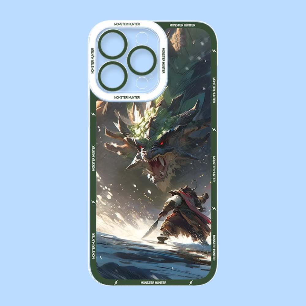 魔物獵人天使眼透明防摔軟殼-ZUIHANG SHOP