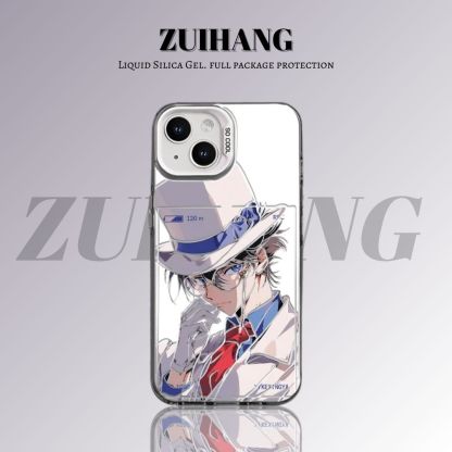 【大集合3.0】動漫彩銀線條漸變防摔手機殼