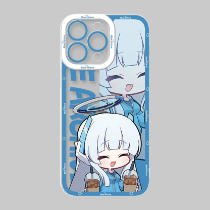 蔚藍檔案天使眼透明防摔軟殼