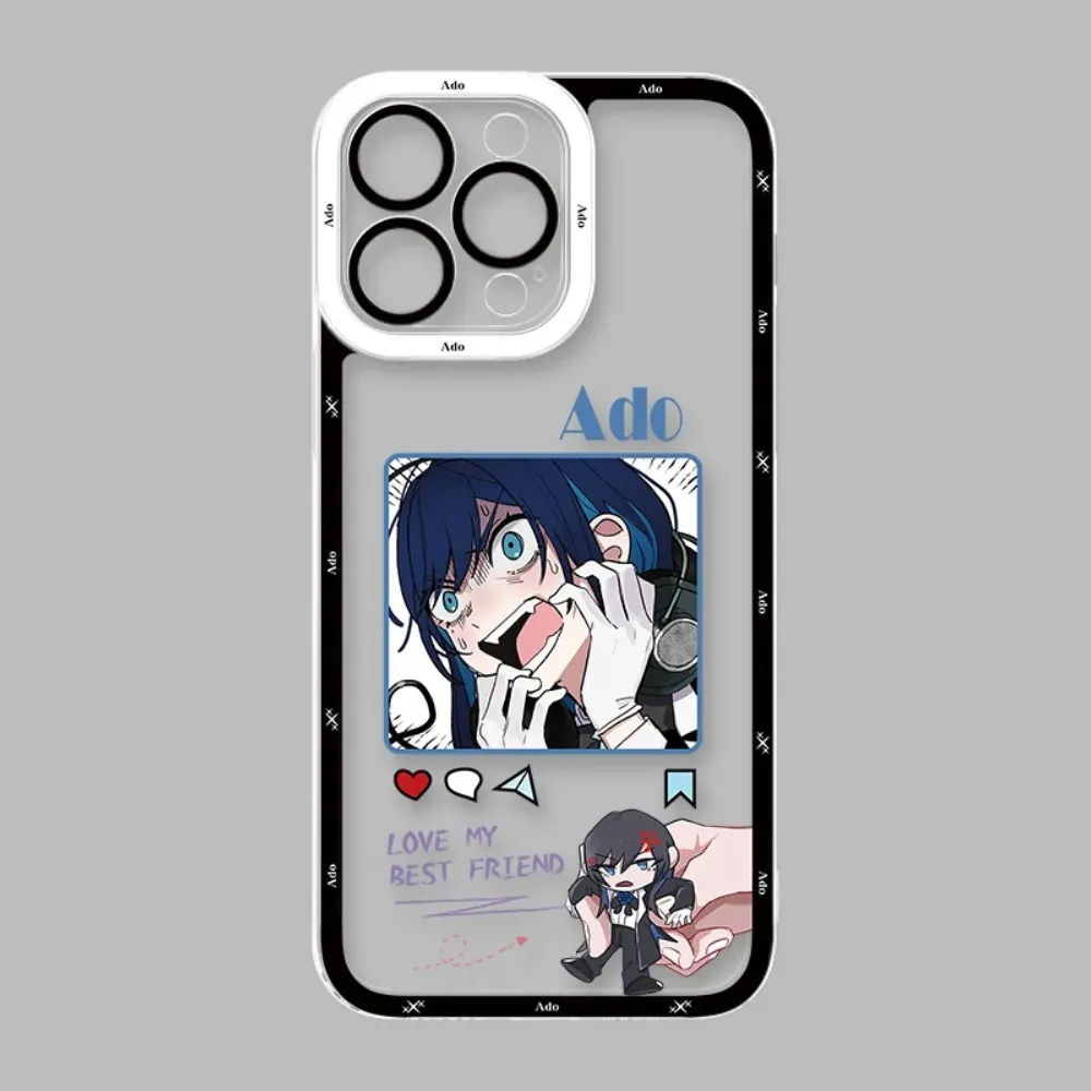 Ado 天使眼透明防摔軟殼