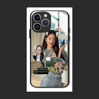 kpop新款高清全包防摔玻璃殼