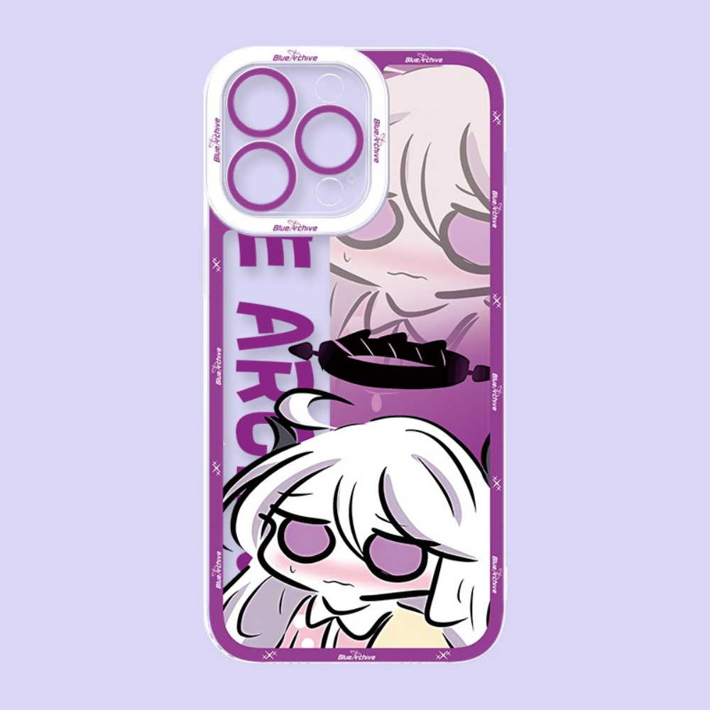 蔚藍檔案天使眼透明防摔軟殼