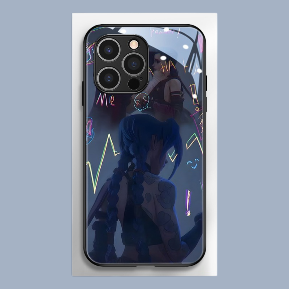 英雄聯盟新款高清全包防摔玻璃殼