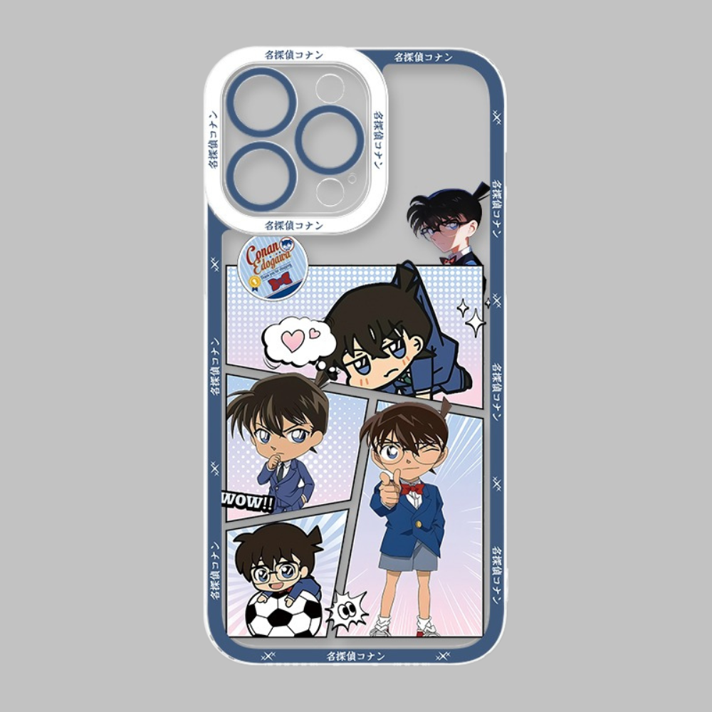 名偵探柯南天使眼透明防摔軟殼