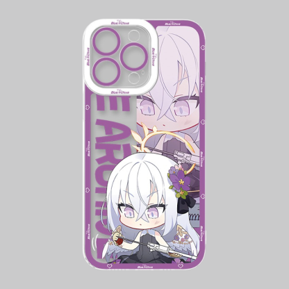 蔚藍檔案天使眼透明防摔軟殼