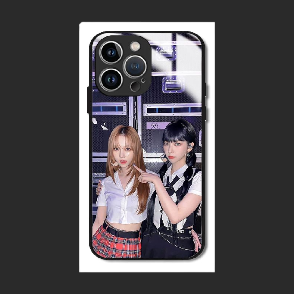 kpop新款高清全包防摔玻璃殼