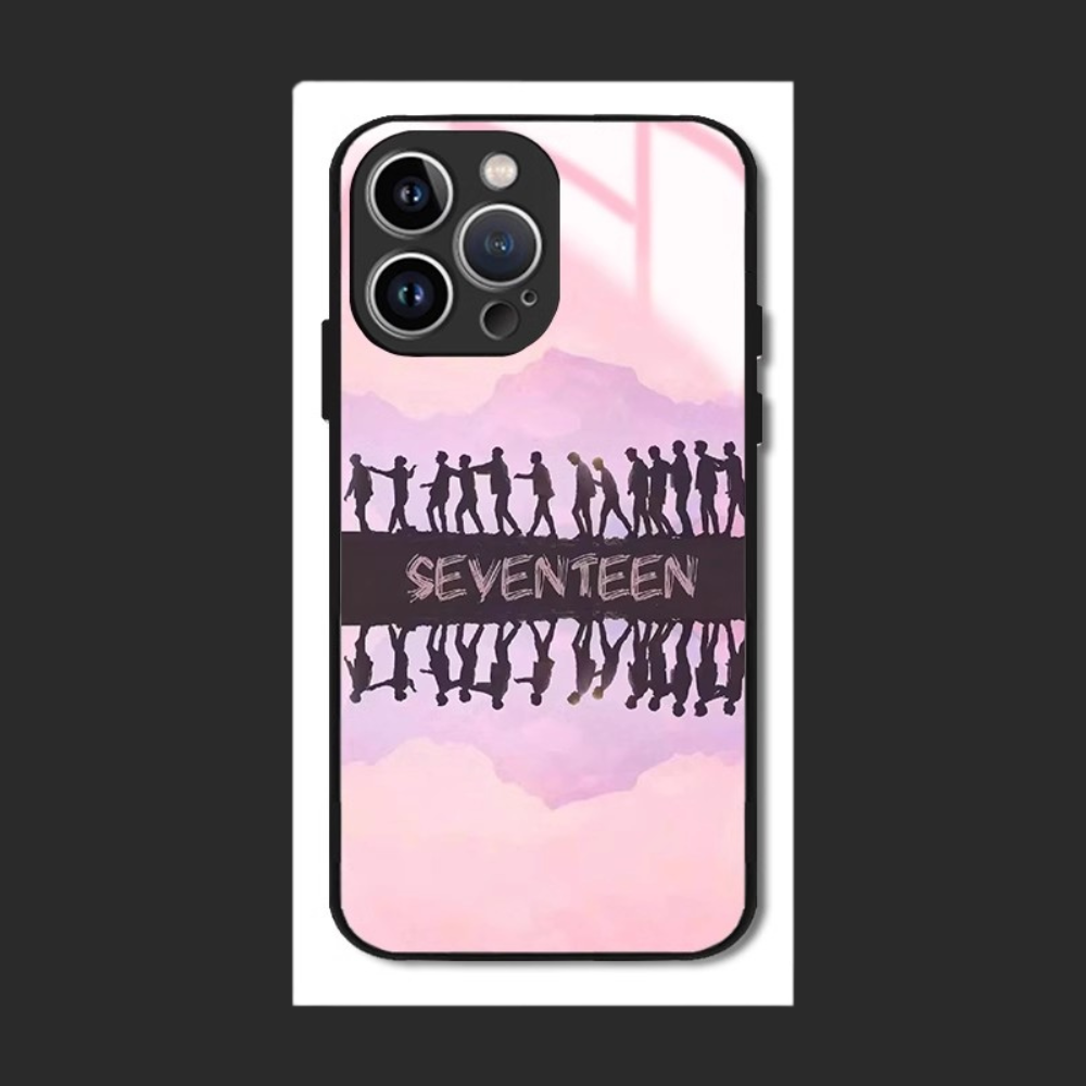 Seventeen新款高清全包防摔玻璃殼