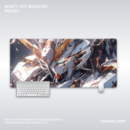 機動戰士鋼彈電競超大遊戲加厚防滑鼠標墊