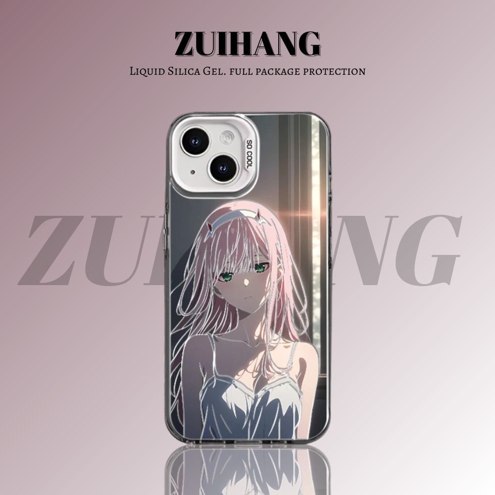 【大集合3.0】動漫彩銀線條漸變防摔手機殼