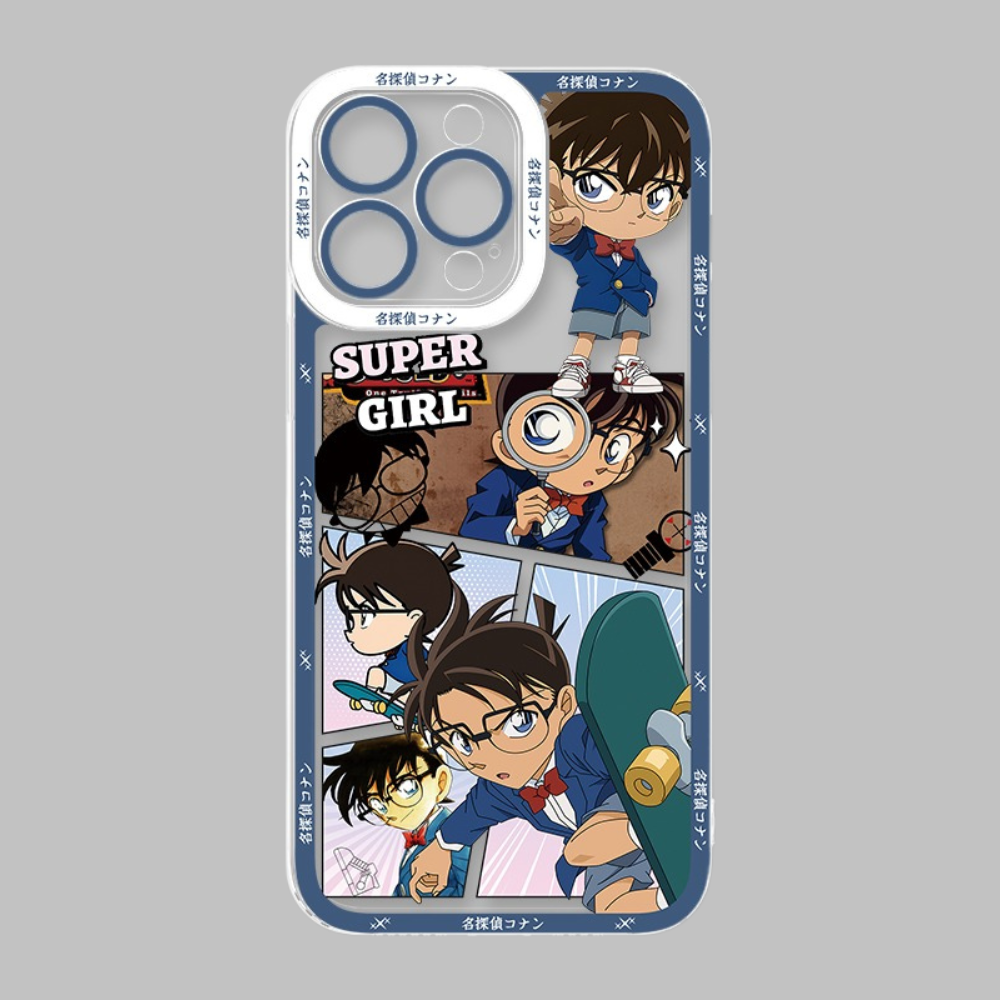 名偵探柯南天使眼透明防摔軟殼