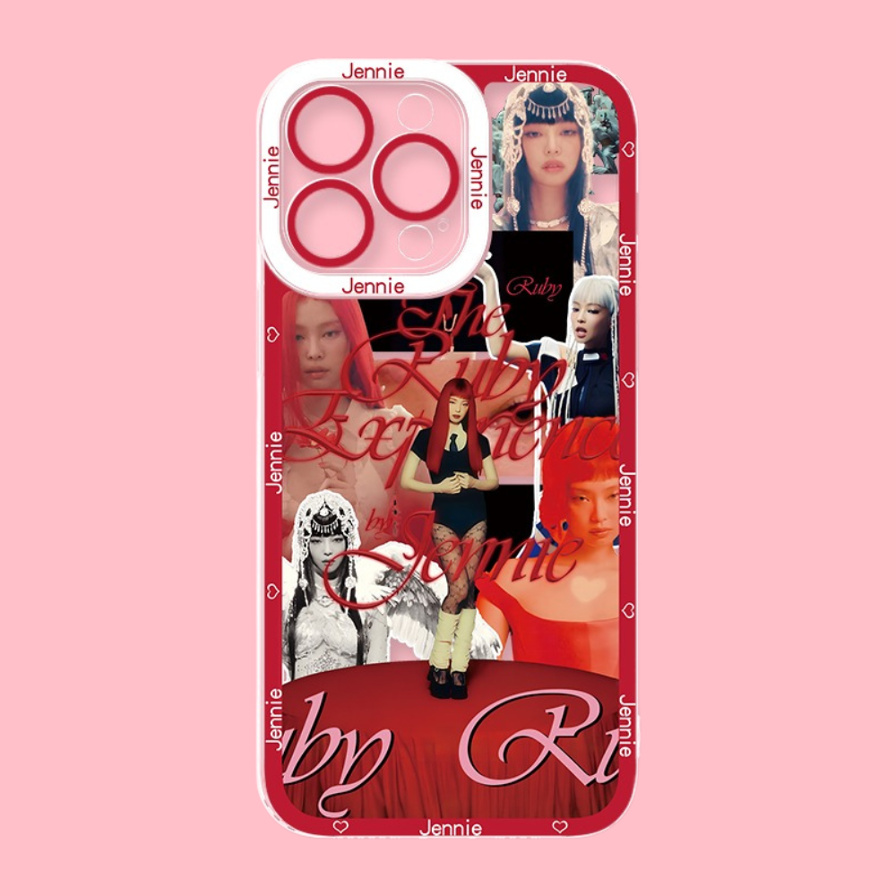 BlackPink天使眼透明防摔軟殼