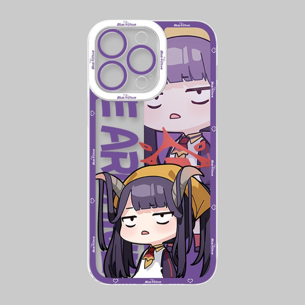 蔚藍檔案天使眼透明防摔軟殼