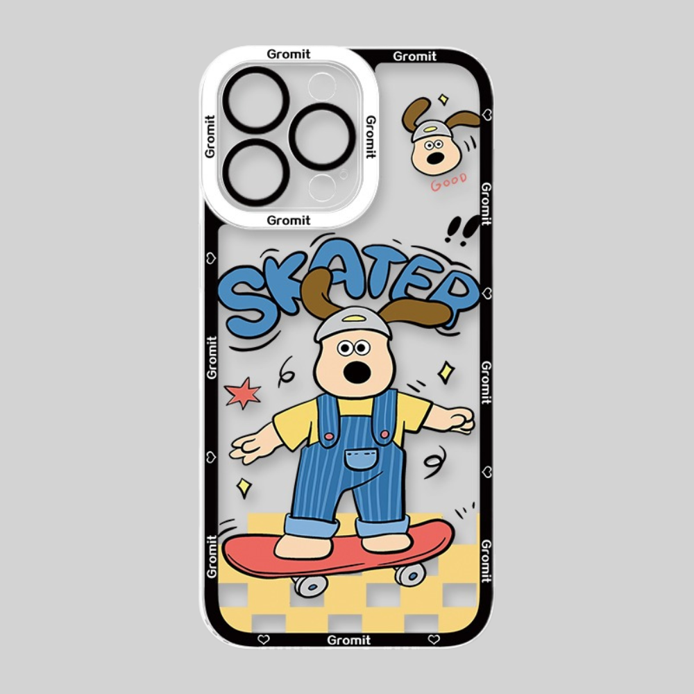 Gromit掌門狗天使眼透明防摔軟殼