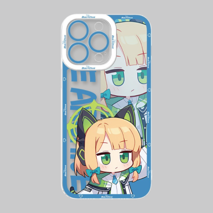 蔚藍檔案天使眼透明防摔軟殼