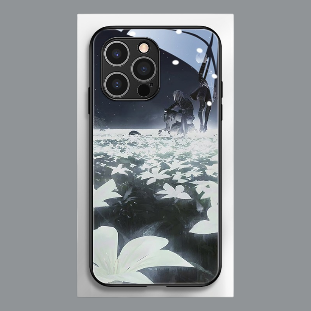 尼爾機械紀元新款高清全包防摔玻璃殼