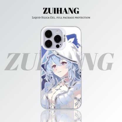 【大集合1.0】動漫彩銀線條漸變防摔手機殼