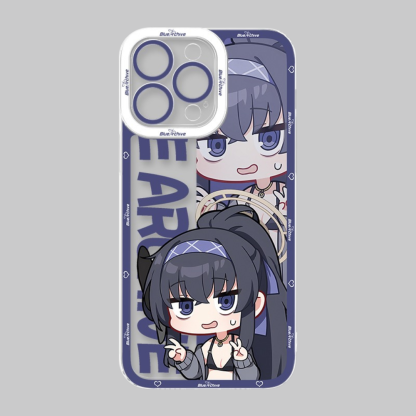 蔚藍檔案天使眼透明防摔軟殼