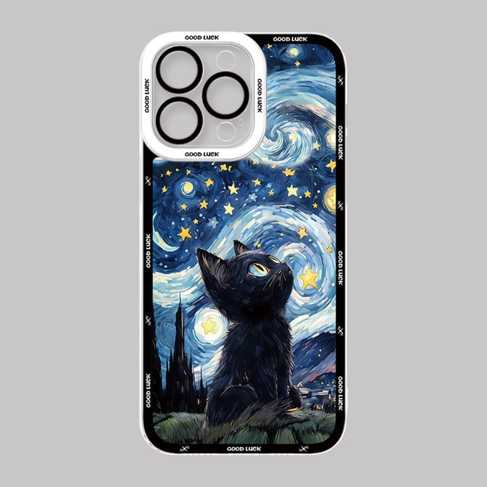 貓咪 天使眼透明防摔軟殼