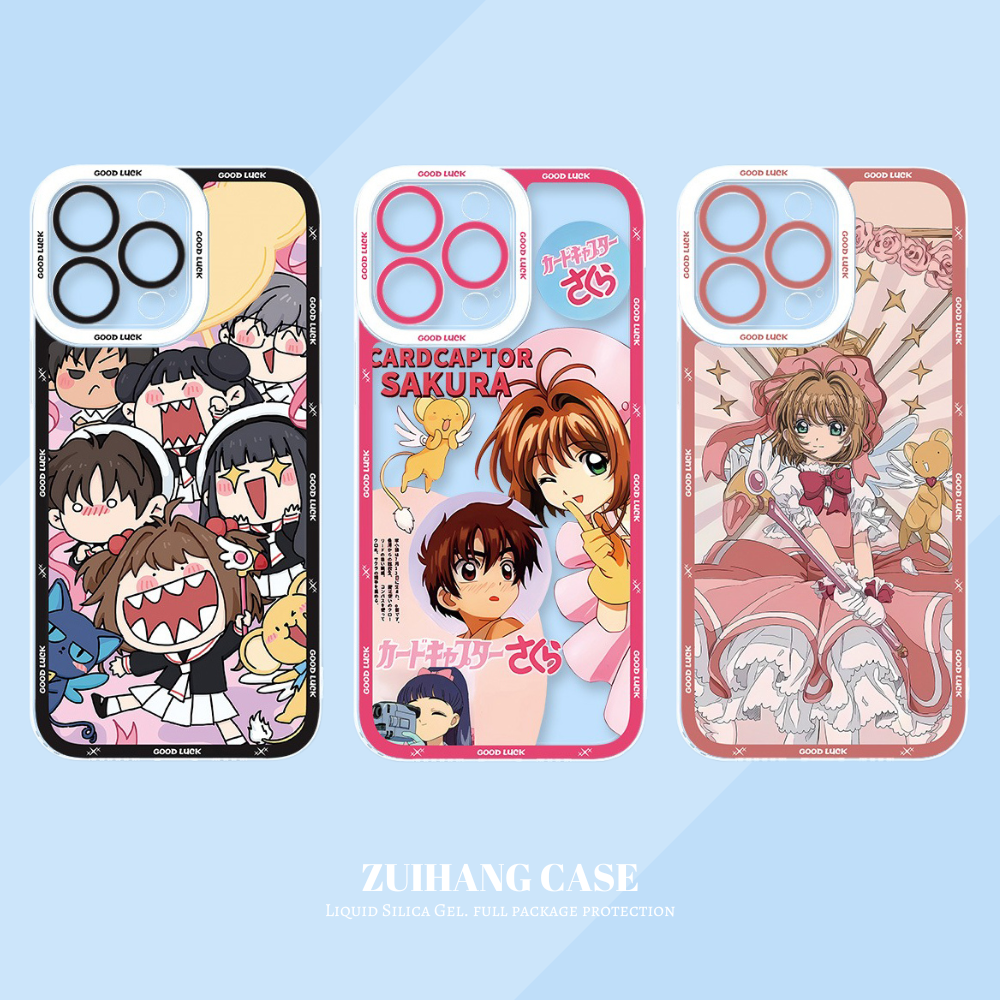 魔卡少女櫻天使眼透明防摔軟殼-ZUIHANG SHOP