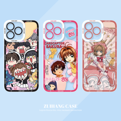 魔卡少女櫻天使眼透明防摔軟殼-ZUIHANG SHOP