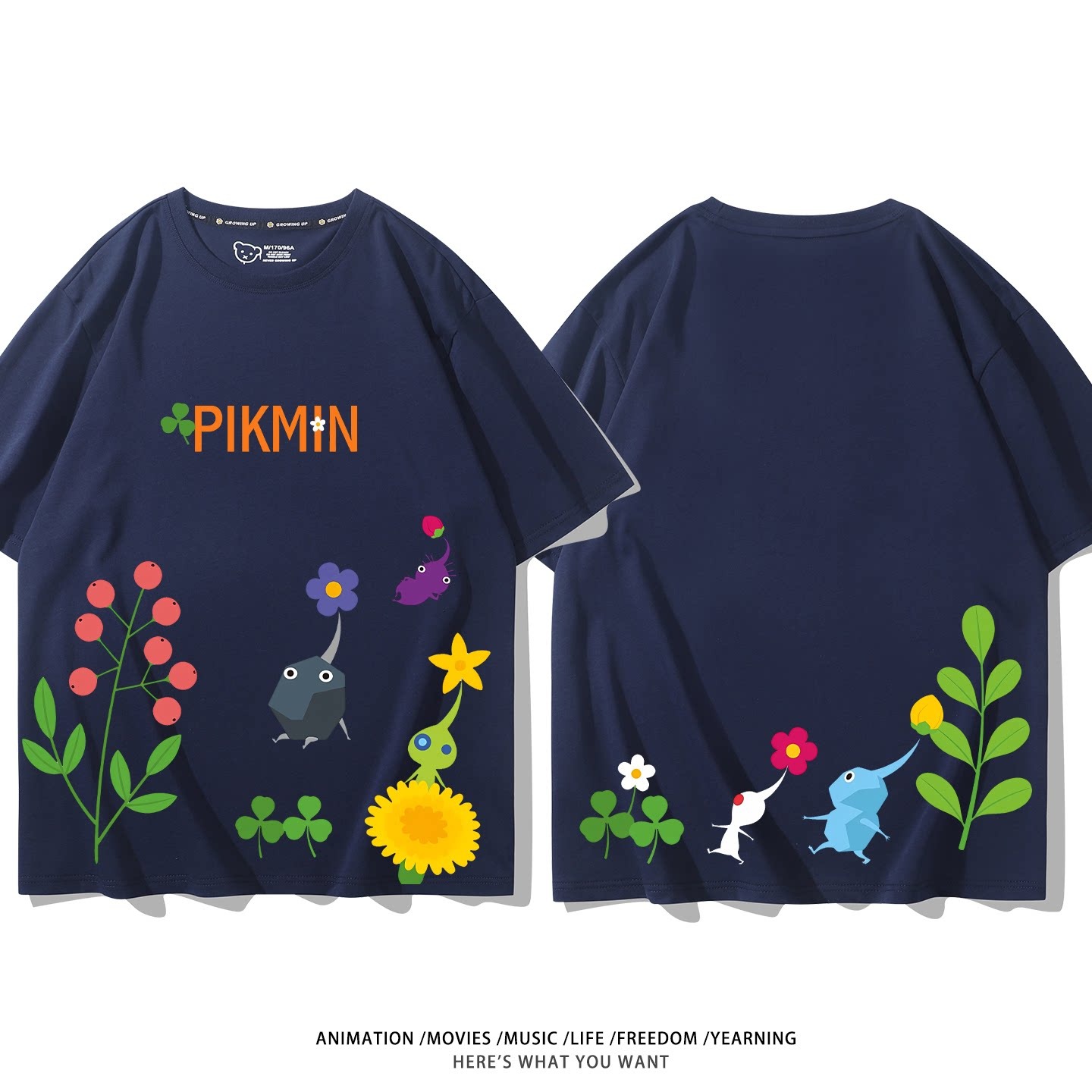 皮克敏PIKMIN4 印花短袖T恤