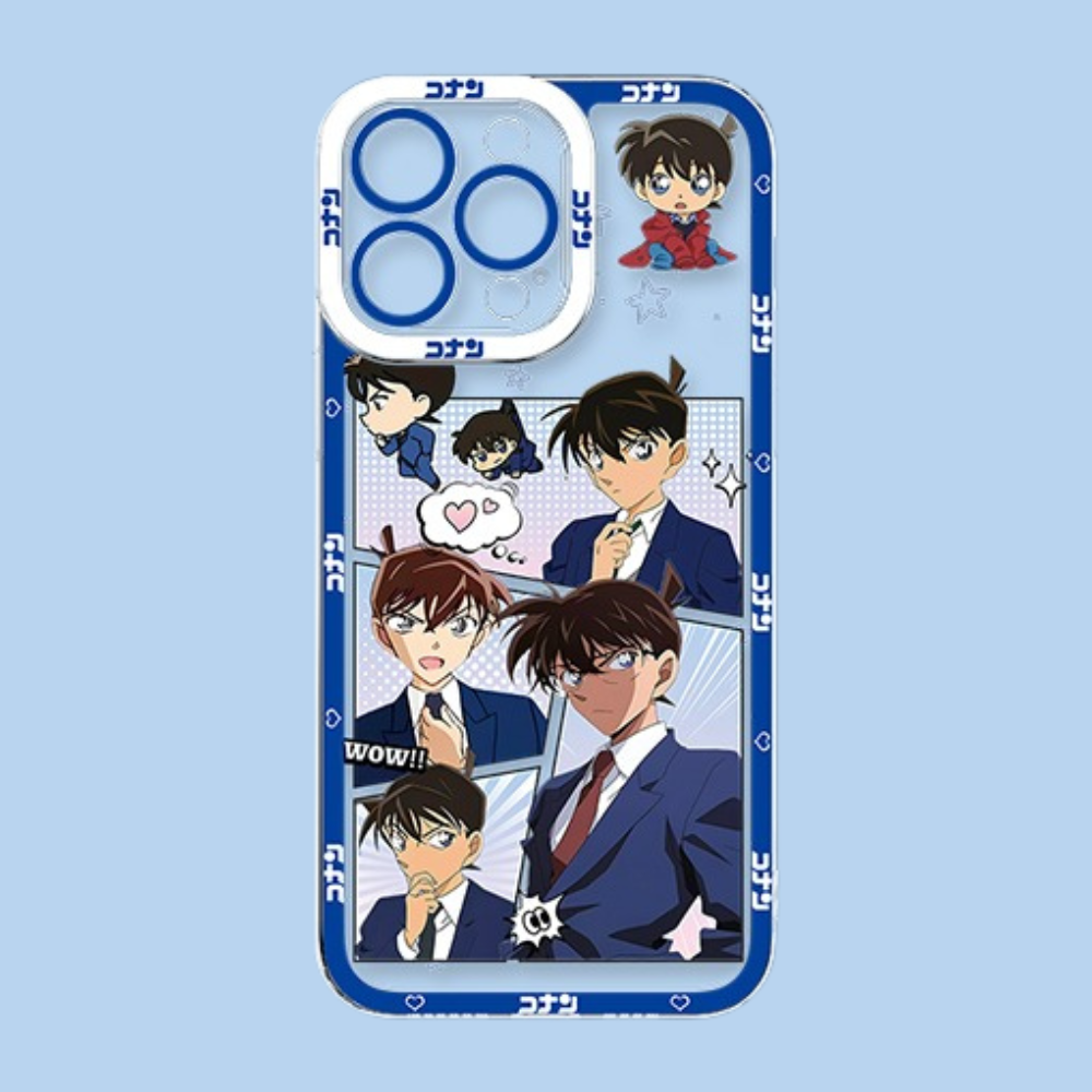 名偵探柯南天使眼透明防摔軟殼