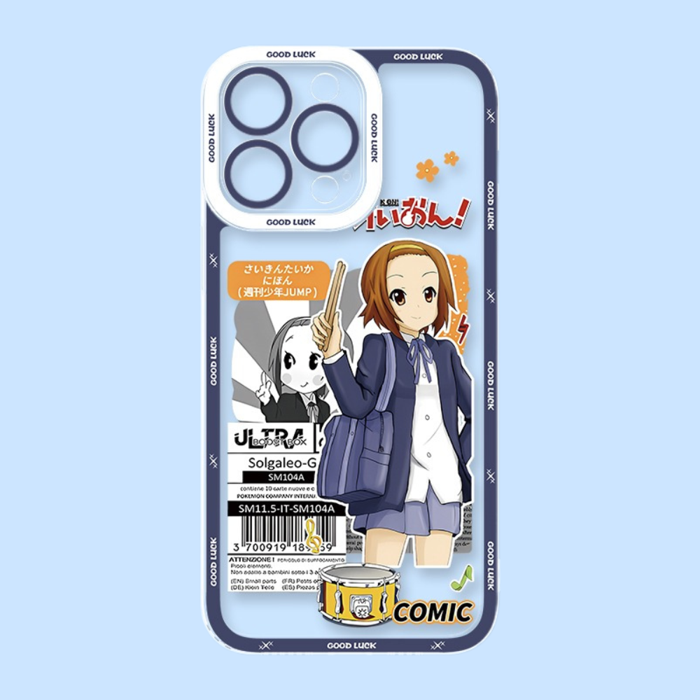 輕音少女天使眼透明防摔軟殼-ZUIHANG SHOP