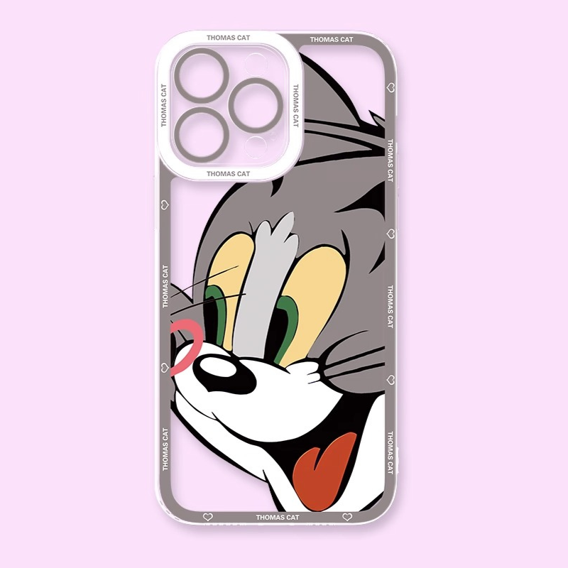 貓和老鼠天使眼透明防摔軟殼