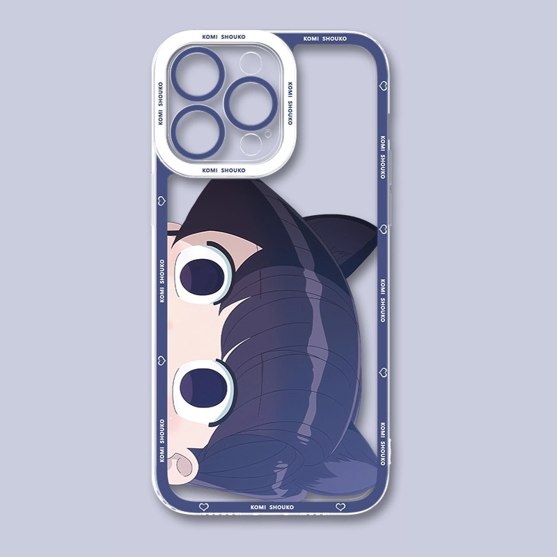 古見同學是溝通魯蛇天使眼透明防摔軟殼