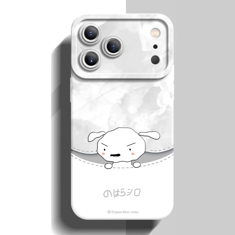 蠟筆小新液態矽膠全包防摔軟殼