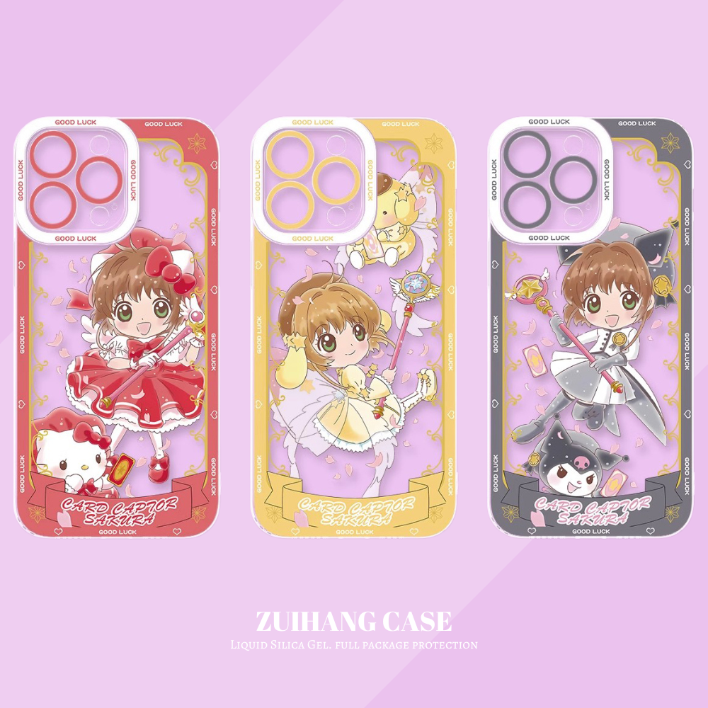 魔卡少女櫻天使眼透明防摔軟殼-ZUIHANG SHOP