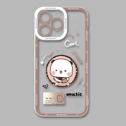 一二布布天使眼透明防摔軟殼