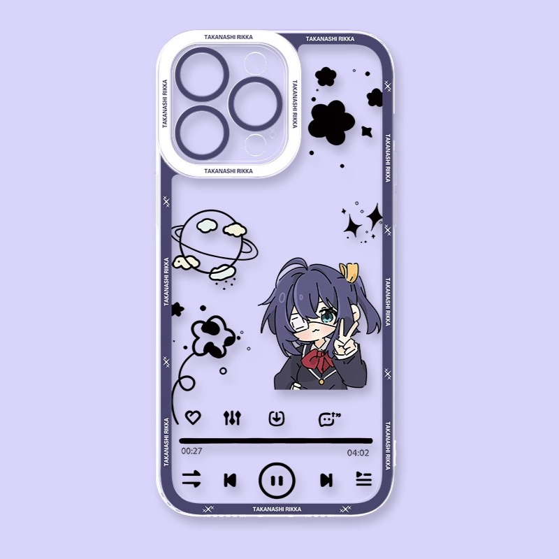 中二病也要談戀愛天使眼透明防摔軟殼