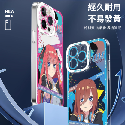 五等分的花嫁天使眼透明防摔軟殼