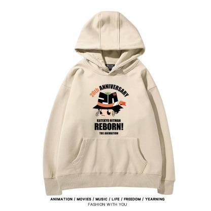 家庭教師reborn 聯名衛衣新款 親子情侶裝連帽衛衣