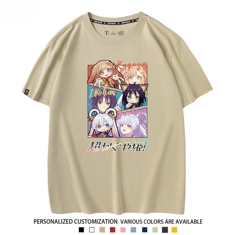 超時空輝耀姬 2026親子情侶男女同款 印花短袖T恤