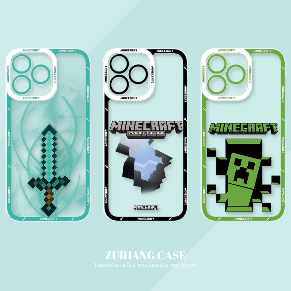 Minecraft麥塊天使眼透明防摔軟殼-ZUIHANG SHOP